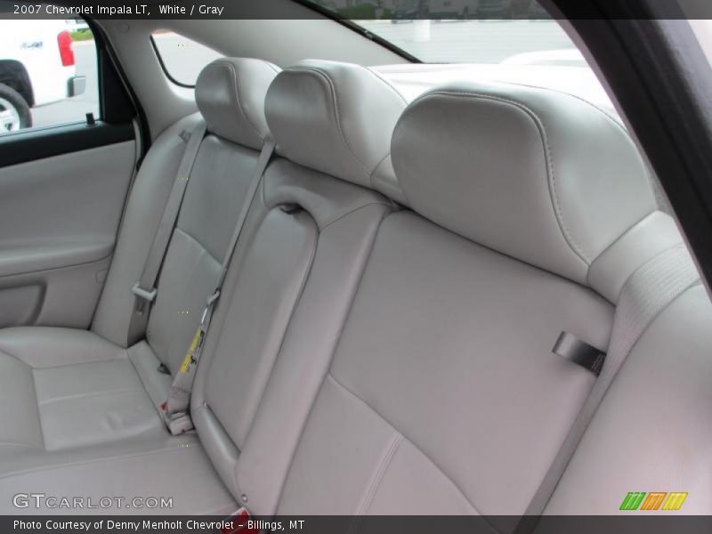 White / Gray 2007 Chevrolet Impala LT