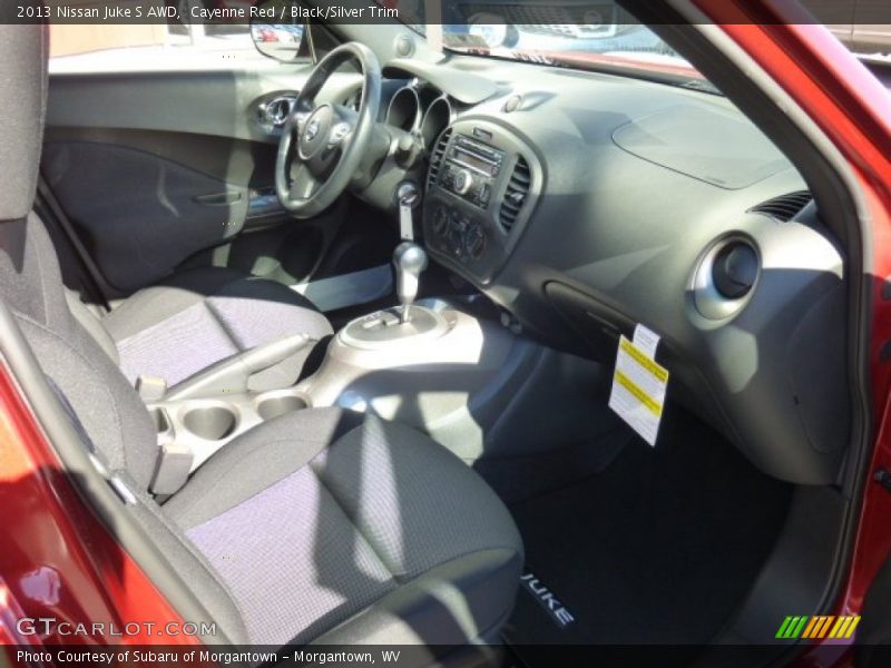 Cayenne Red / Black/Silver Trim 2013 Nissan Juke S AWD