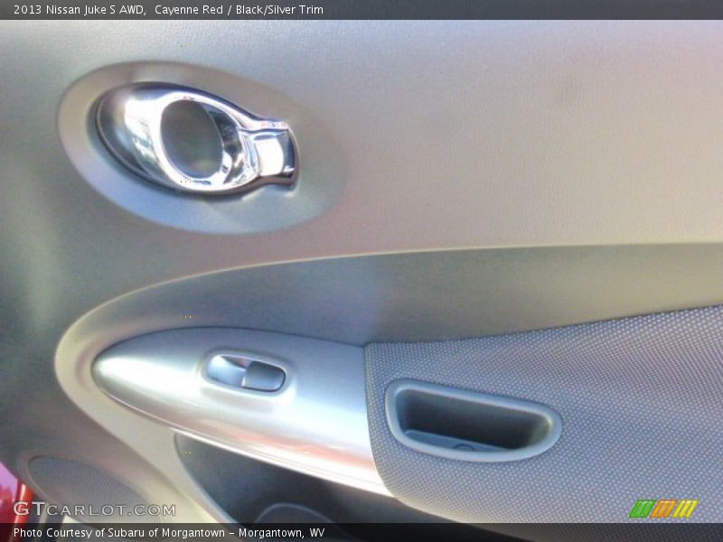 Cayenne Red / Black/Silver Trim 2013 Nissan Juke S AWD