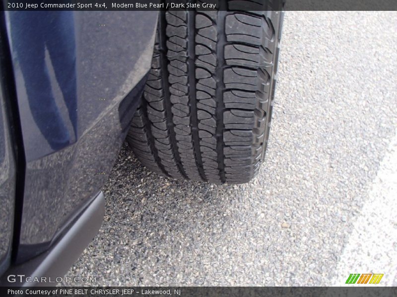 Modern Blue Pearl / Dark Slate Gray 2010 Jeep Commander Sport 4x4