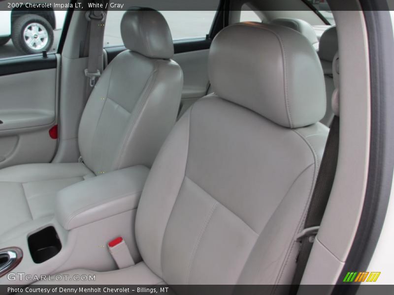 White / Gray 2007 Chevrolet Impala LT