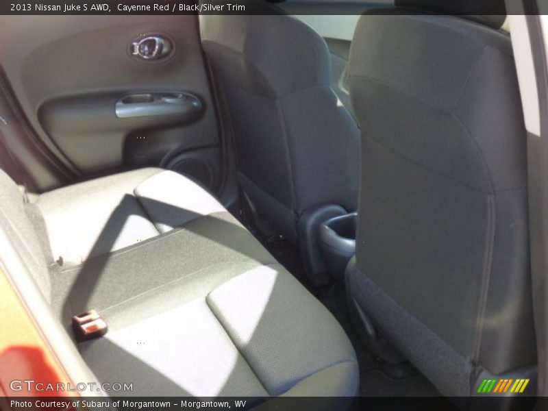 Cayenne Red / Black/Silver Trim 2013 Nissan Juke S AWD