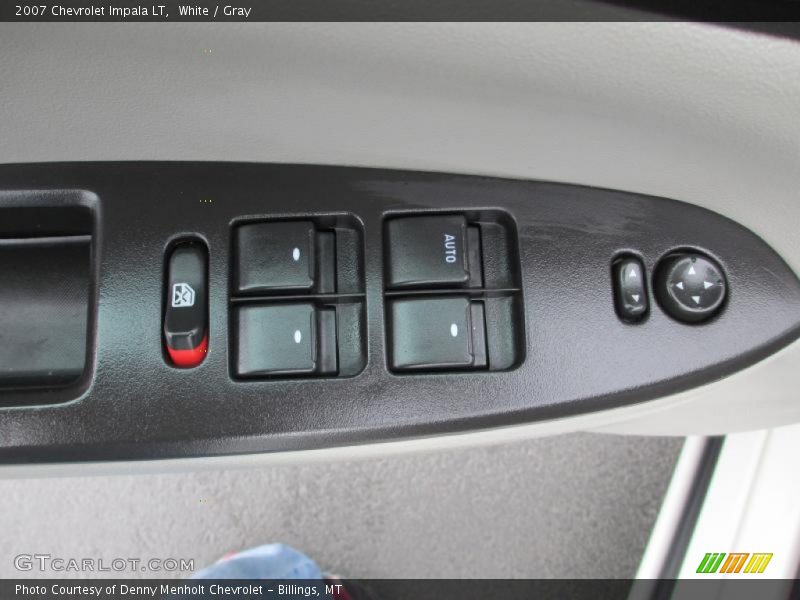 White / Gray 2007 Chevrolet Impala LT