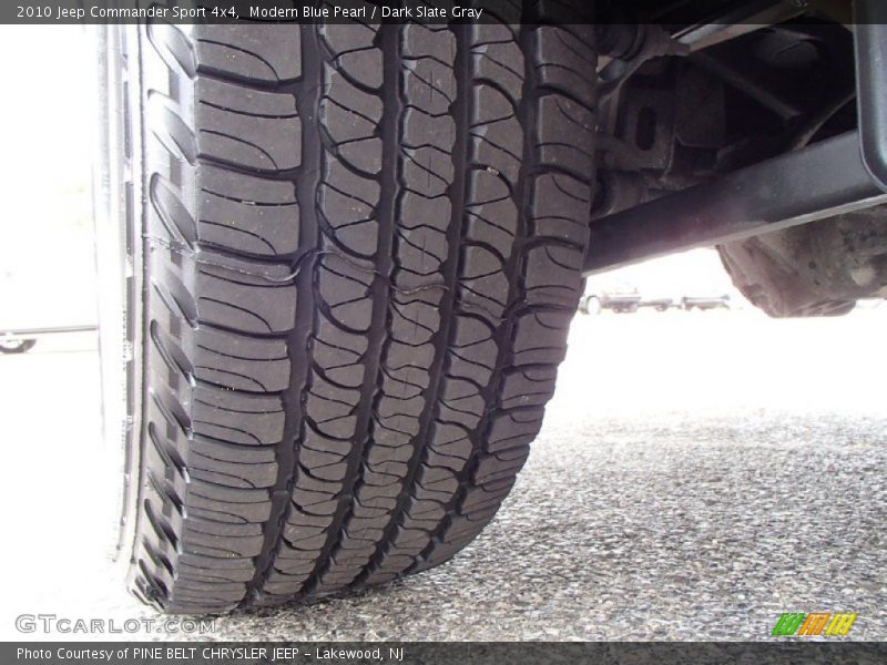 Modern Blue Pearl / Dark Slate Gray 2010 Jeep Commander Sport 4x4