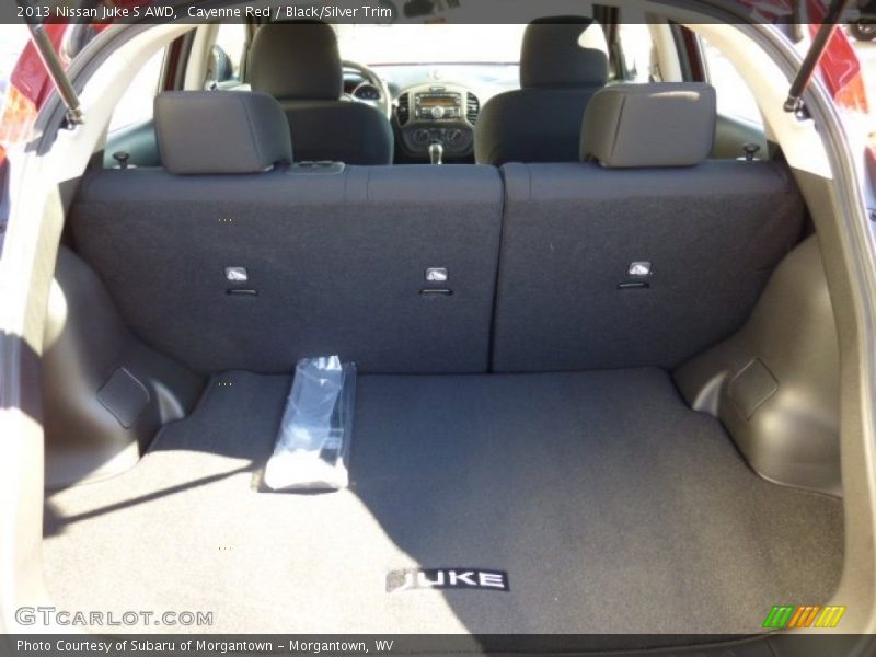 Cayenne Red / Black/Silver Trim 2013 Nissan Juke S AWD