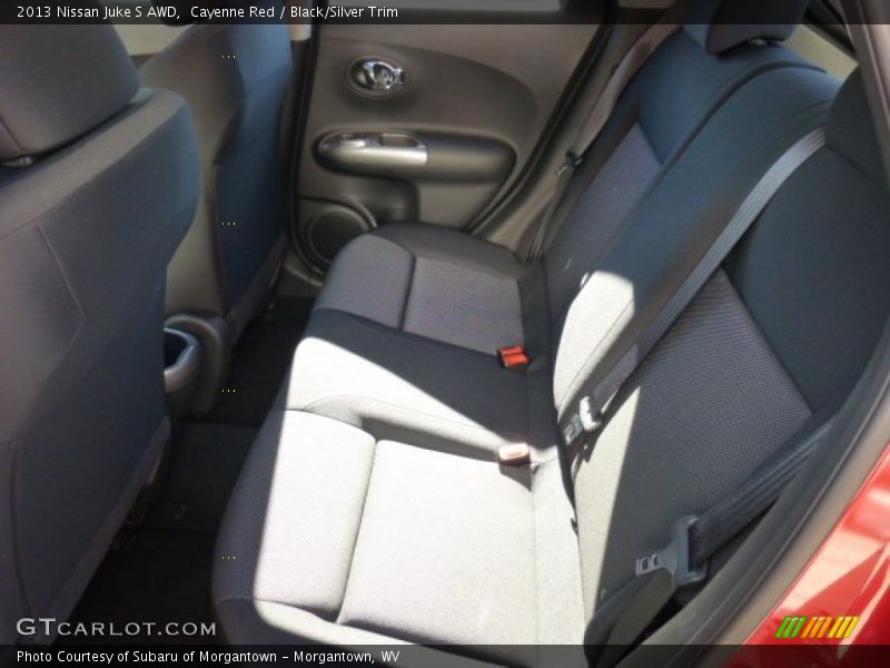 Cayenne Red / Black/Silver Trim 2013 Nissan Juke S AWD