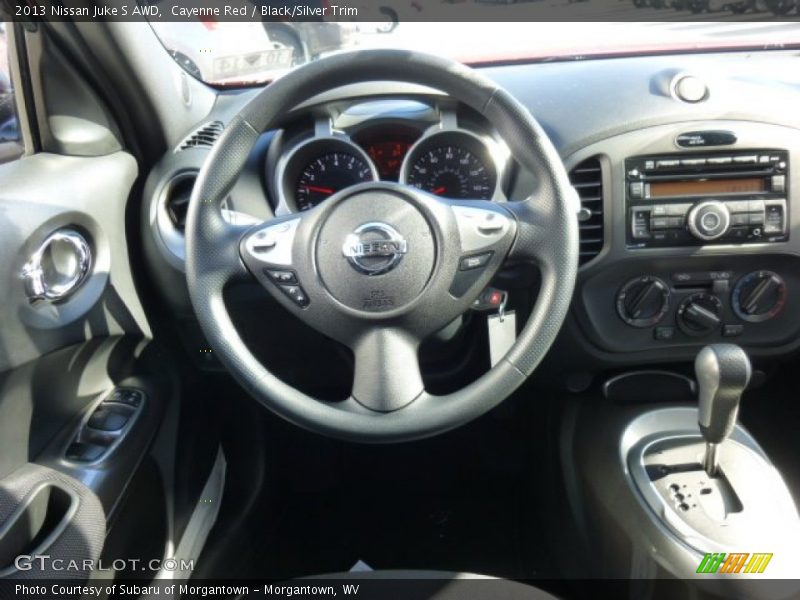 Cayenne Red / Black/Silver Trim 2013 Nissan Juke S AWD