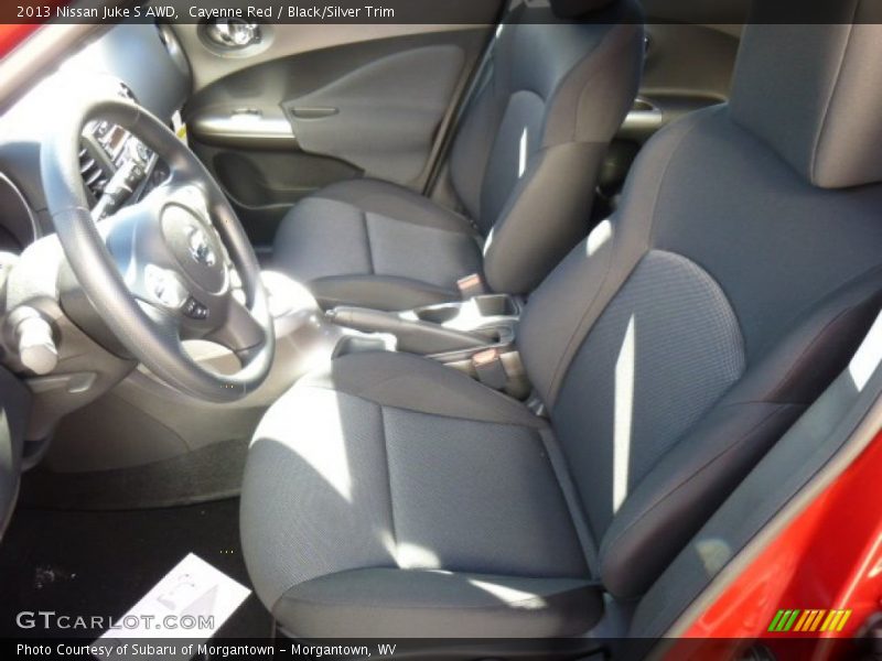 Cayenne Red / Black/Silver Trim 2013 Nissan Juke S AWD