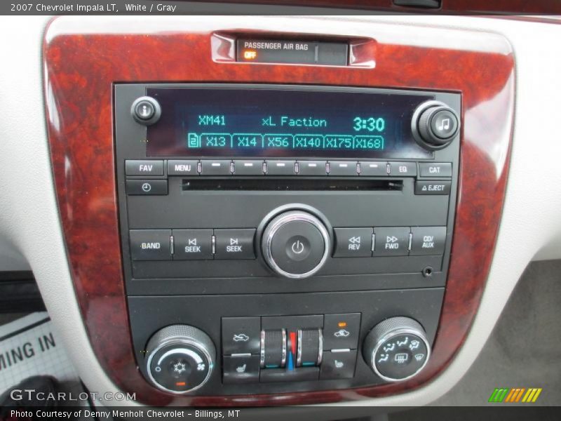 White / Gray 2007 Chevrolet Impala LT