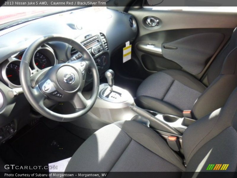 Cayenne Red / Black/Silver Trim 2013 Nissan Juke S AWD