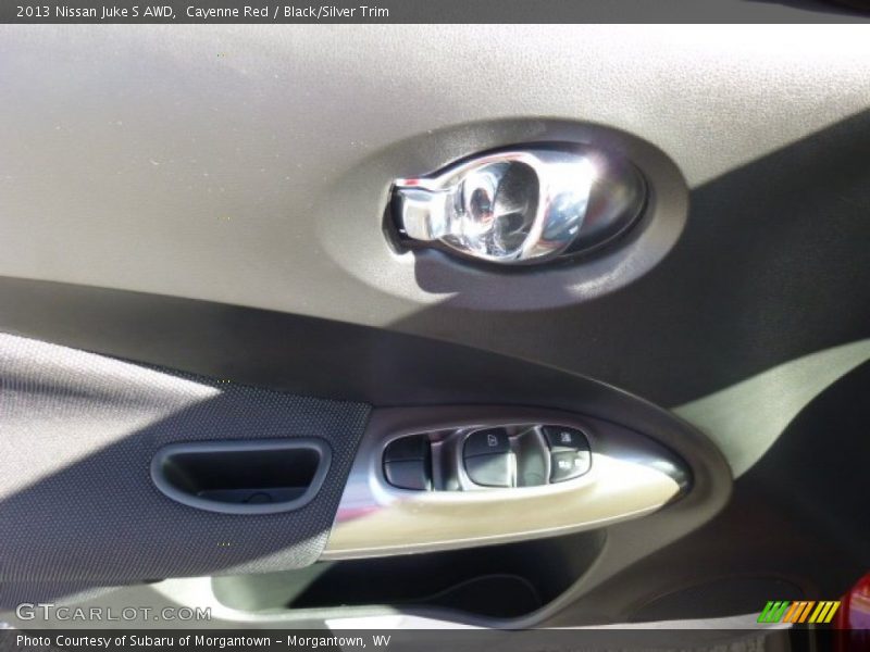 Cayenne Red / Black/Silver Trim 2013 Nissan Juke S AWD