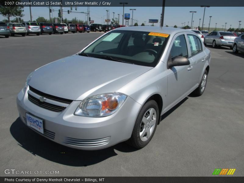 Ultra Silver Metallic / Gray 2007 Chevrolet Cobalt LS Sedan