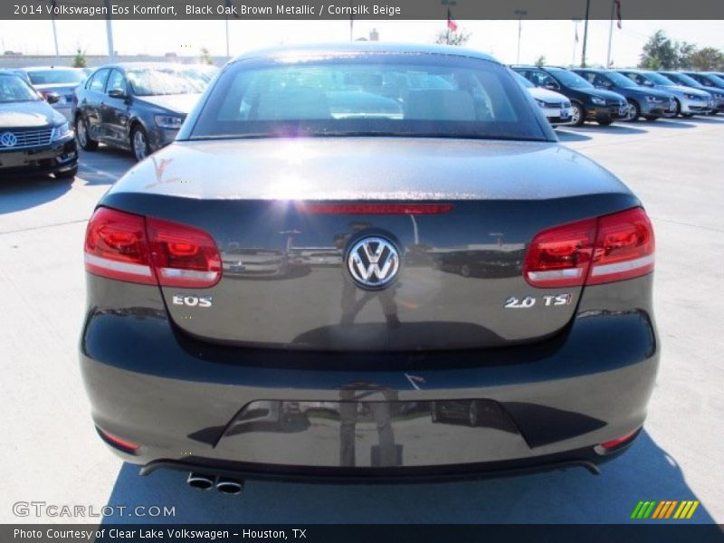 Black Oak Brown Metallic / Cornsilk Beige 2014 Volkswagen Eos Komfort