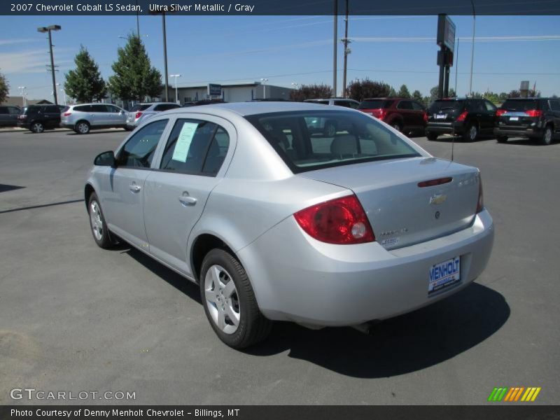 Ultra Silver Metallic / Gray 2007 Chevrolet Cobalt LS Sedan