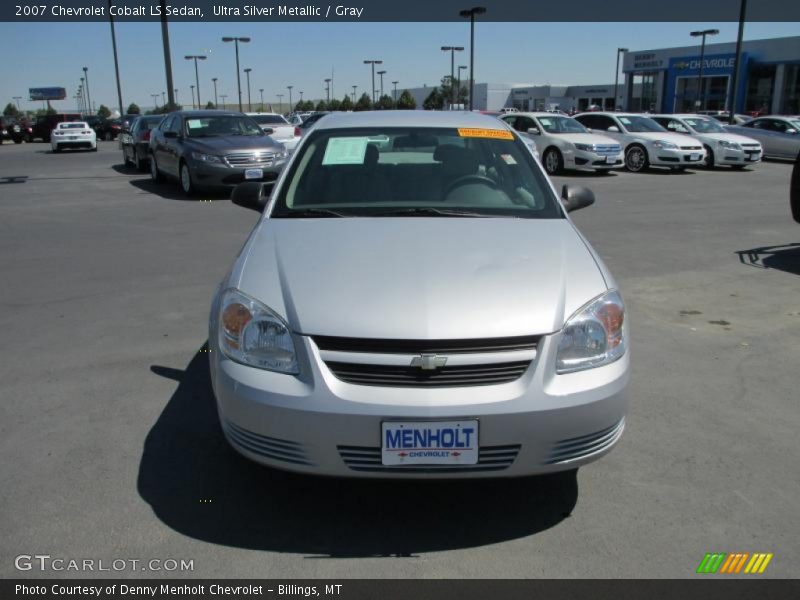 Ultra Silver Metallic / Gray 2007 Chevrolet Cobalt LS Sedan