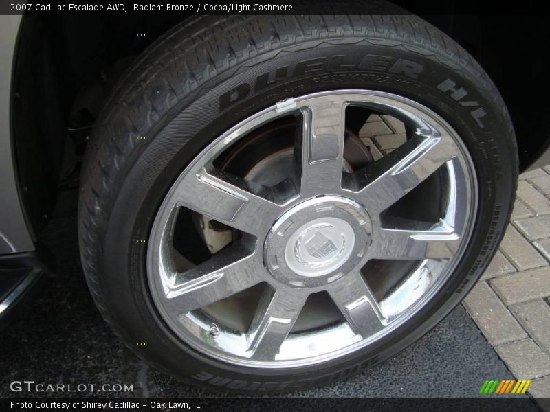 Radiant Bronze / Cocoa/Light Cashmere 2007 Cadillac Escalade AWD
