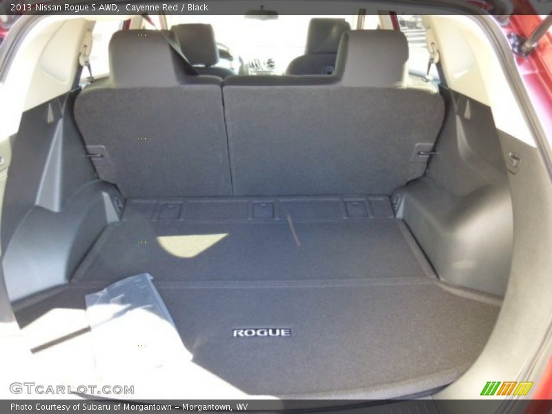 Cayenne Red / Black 2013 Nissan Rogue S AWD