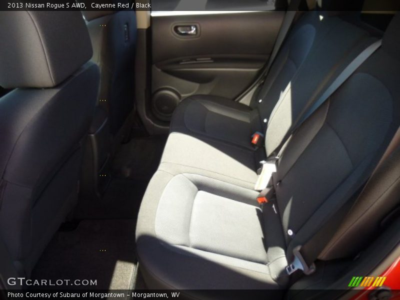 Cayenne Red / Black 2013 Nissan Rogue S AWD