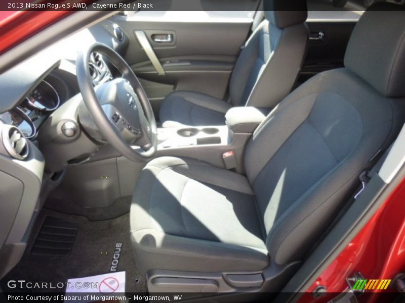 Cayenne Red / Black 2013 Nissan Rogue S AWD