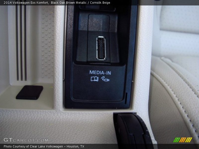Black Oak Brown Metallic / Cornsilk Beige 2014 Volkswagen Eos Komfort