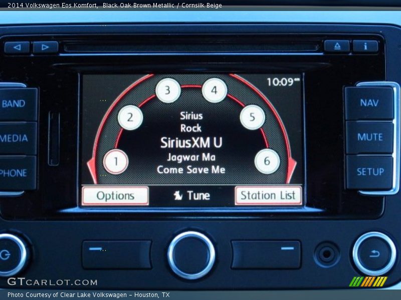 Controls of 2014 Eos Komfort