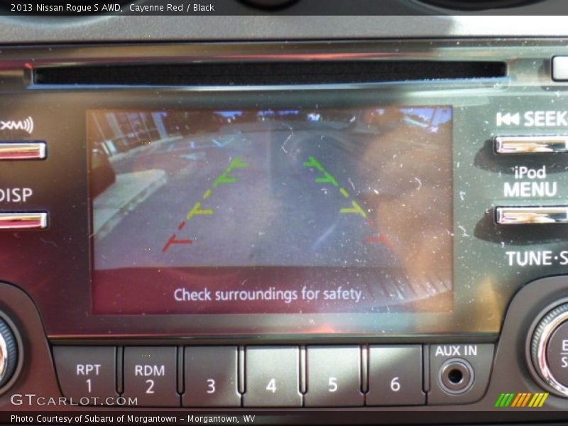 Cayenne Red / Black 2013 Nissan Rogue S AWD