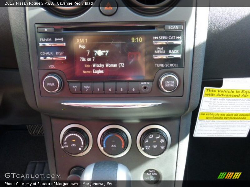 Cayenne Red / Black 2013 Nissan Rogue S AWD