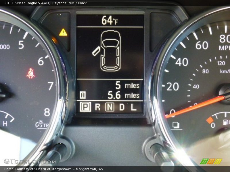 Cayenne Red / Black 2013 Nissan Rogue S AWD