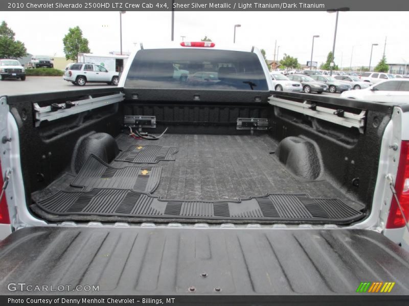 Sheer Silver Metallic / Light Titanium/Dark Titanium 2010 Chevrolet Silverado 2500HD LTZ Crew Cab 4x4