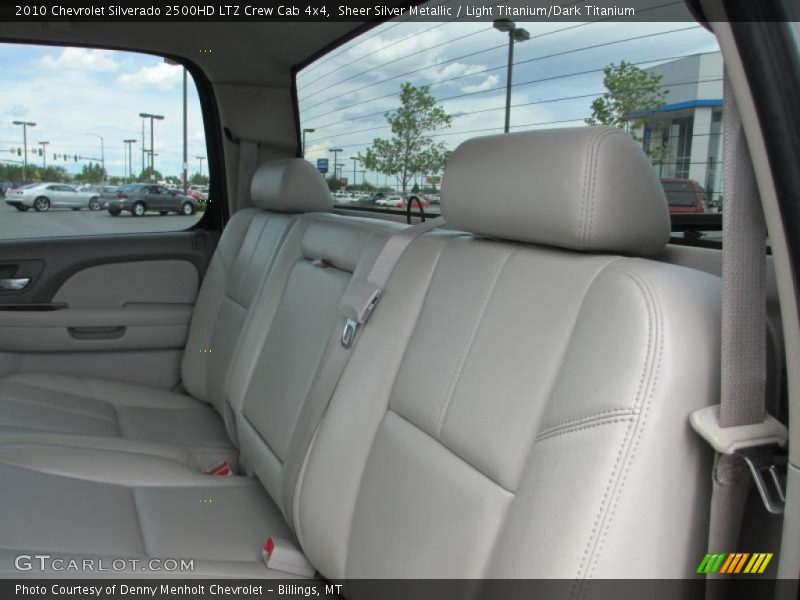 Sheer Silver Metallic / Light Titanium/Dark Titanium 2010 Chevrolet Silverado 2500HD LTZ Crew Cab 4x4
