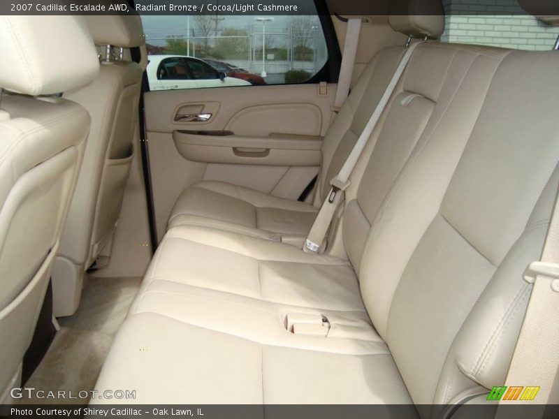 Radiant Bronze / Cocoa/Light Cashmere 2007 Cadillac Escalade AWD