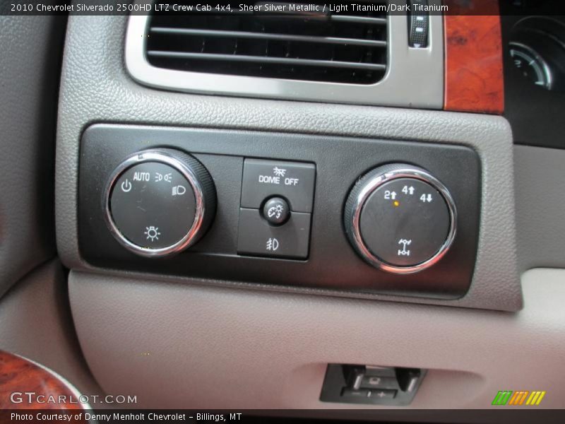 Sheer Silver Metallic / Light Titanium/Dark Titanium 2010 Chevrolet Silverado 2500HD LTZ Crew Cab 4x4