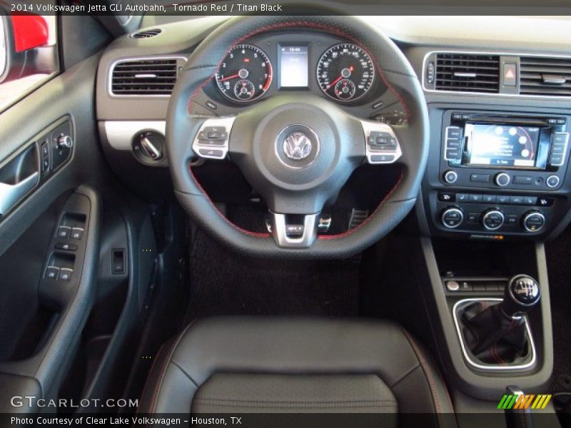 Dashboard of 2014 Jetta GLI Autobahn