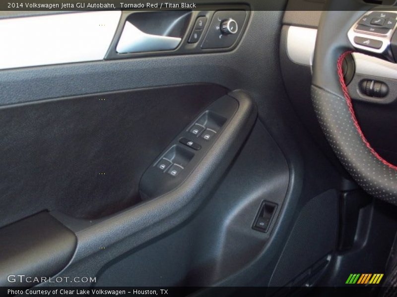 Tornado Red / Titan Black 2014 Volkswagen Jetta GLI Autobahn