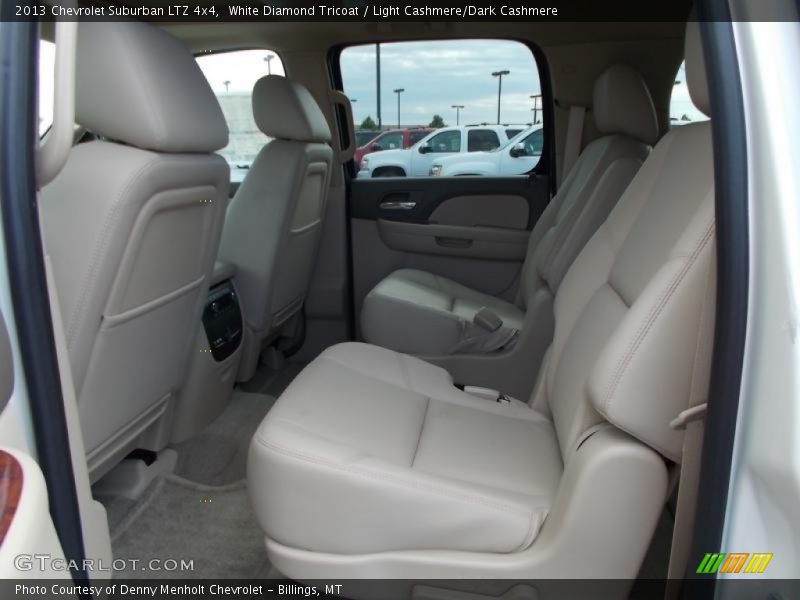 White Diamond Tricoat / Light Cashmere/Dark Cashmere 2013 Chevrolet Suburban LTZ 4x4