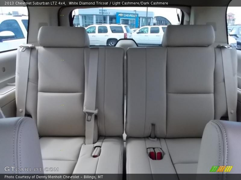 White Diamond Tricoat / Light Cashmere/Dark Cashmere 2013 Chevrolet Suburban LTZ 4x4