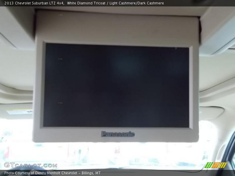 White Diamond Tricoat / Light Cashmere/Dark Cashmere 2013 Chevrolet Suburban LTZ 4x4