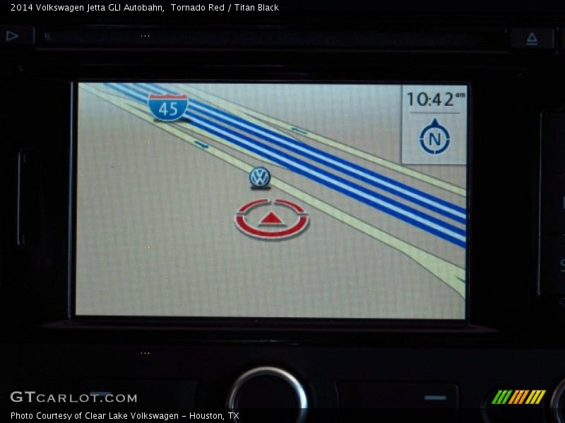Navigation of 2014 Jetta GLI Autobahn