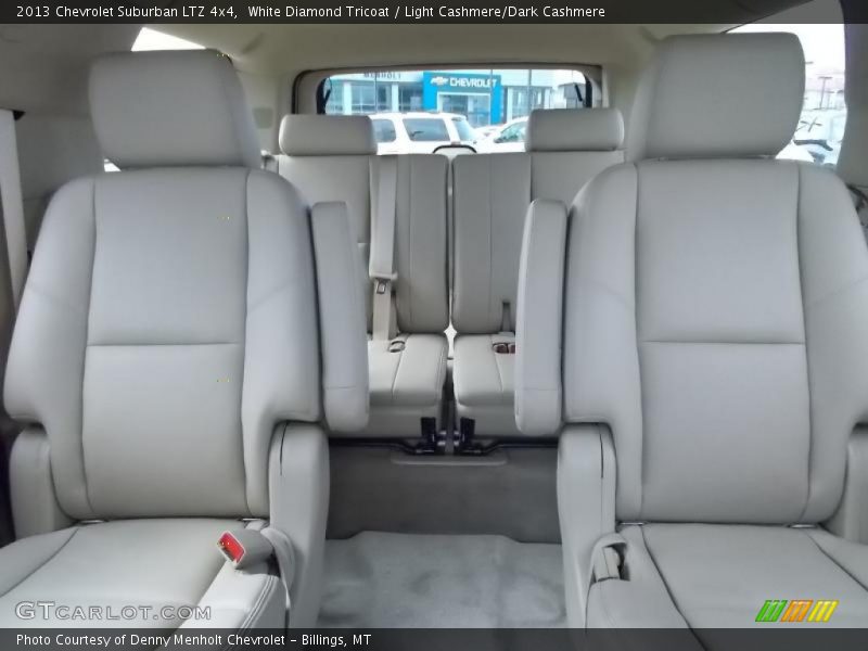 White Diamond Tricoat / Light Cashmere/Dark Cashmere 2013 Chevrolet Suburban LTZ 4x4