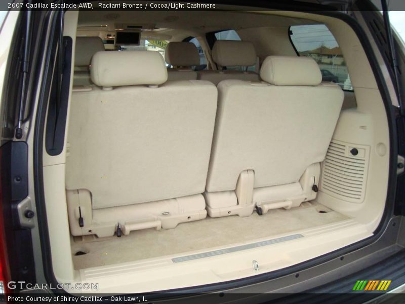 Radiant Bronze / Cocoa/Light Cashmere 2007 Cadillac Escalade AWD