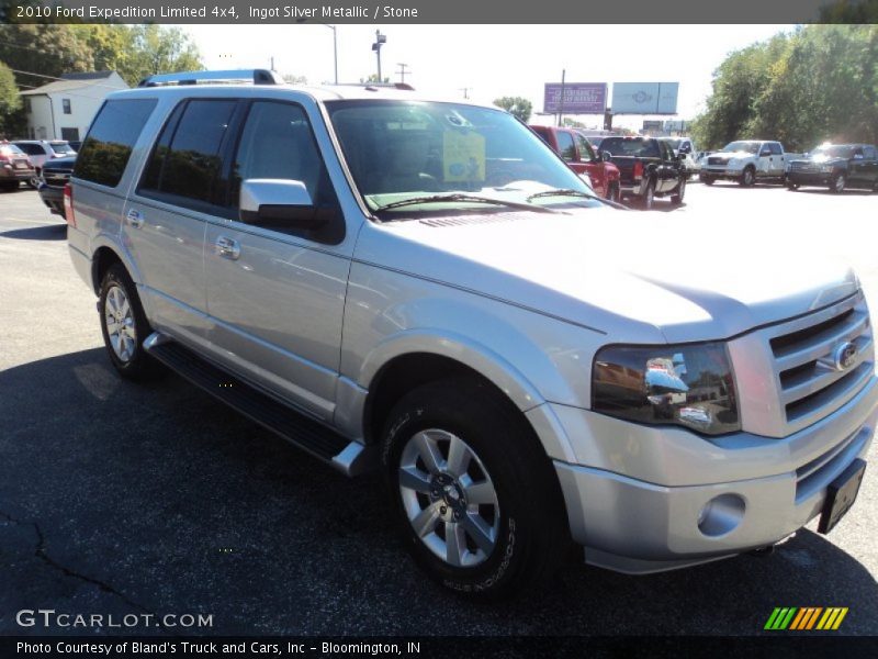 Ingot Silver Metallic / Stone 2010 Ford Expedition Limited 4x4