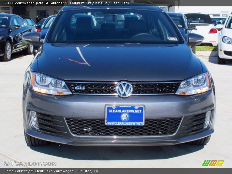 Platinum Gray Metallic / Titan Black 2014 Volkswagen Jetta GLI Autobahn