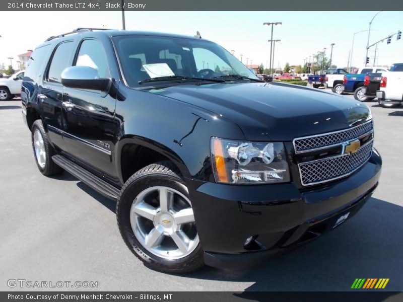 Front 3/4 View of 2014 Tahoe LTZ 4x4