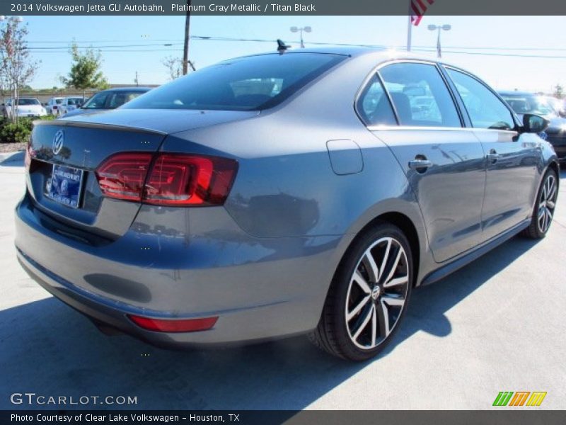 Platinum Gray Metallic / Titan Black 2014 Volkswagen Jetta GLI Autobahn