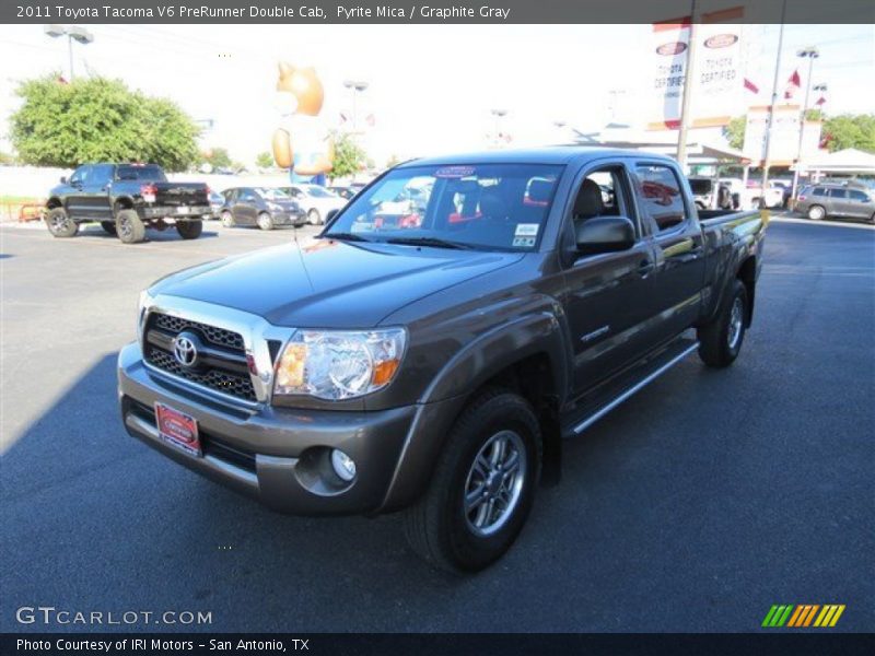 Pyrite Mica / Graphite Gray 2011 Toyota Tacoma V6 PreRunner Double Cab