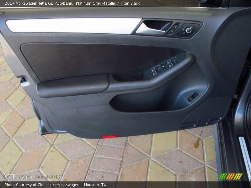 Platinum Gray Metallic / Titan Black 2014 Volkswagen Jetta GLI Autobahn