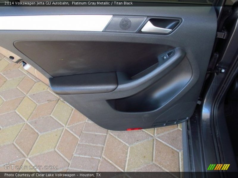 Platinum Gray Metallic / Titan Black 2014 Volkswagen Jetta GLI Autobahn