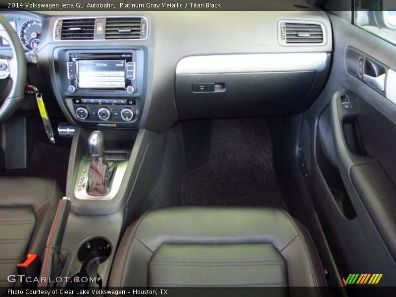 Platinum Gray Metallic / Titan Black 2014 Volkswagen Jetta GLI Autobahn