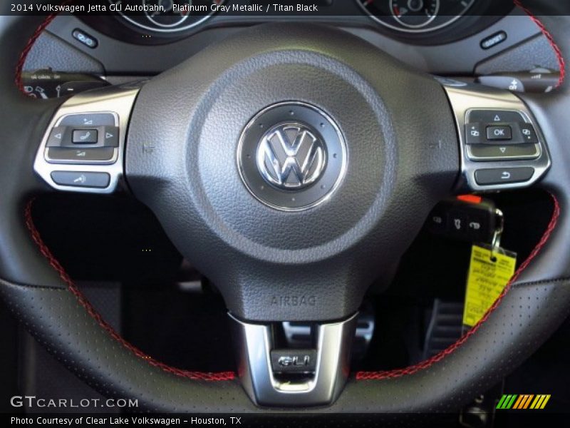 Platinum Gray Metallic / Titan Black 2014 Volkswagen Jetta GLI Autobahn