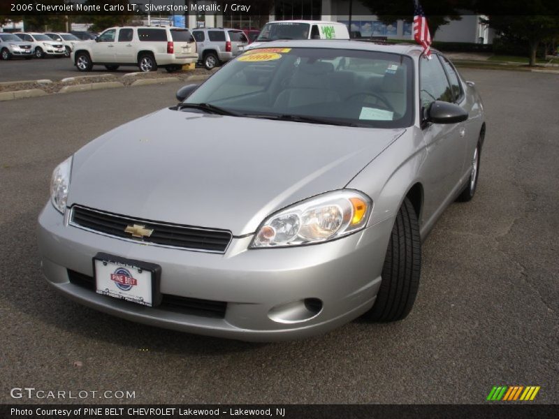 Silverstone Metallic / Gray 2006 Chevrolet Monte Carlo LT